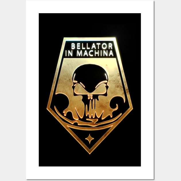 Bellator In Machina Wall Art by ChrisHarrys